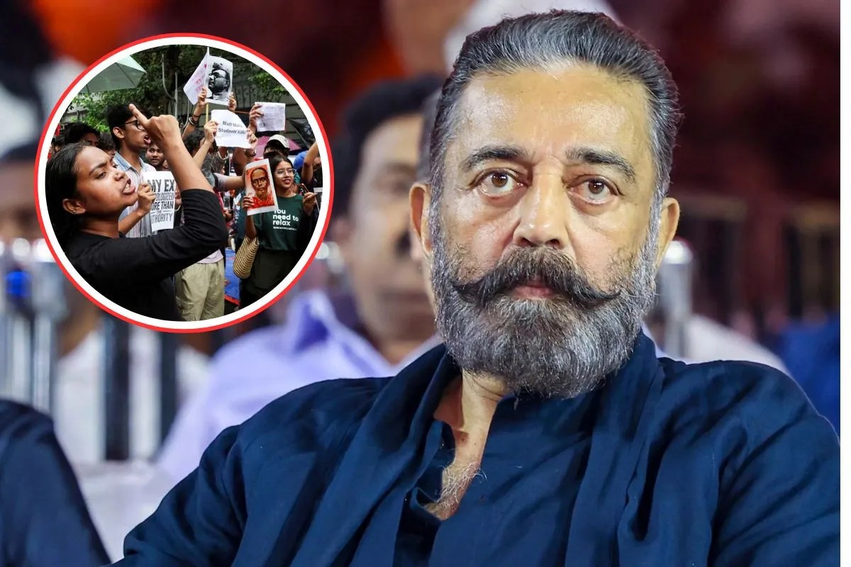 CJP Jantar Mantar Protest Kamal Haasan said india has failed its children we woke up student death