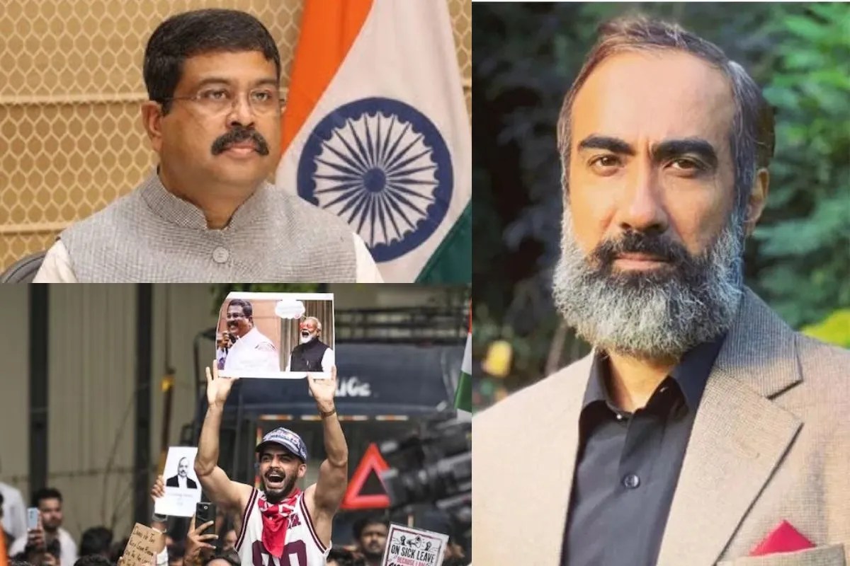 Dharmendra Pradhan resigns education minister Ranvir Shorey disappointed said modi government heard cockroaches not supporters