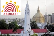 लखनऊ में आधार बनवाना हुआ आसान (फोटो सोर्स : भाषा संवाद WhatsApp News Group)