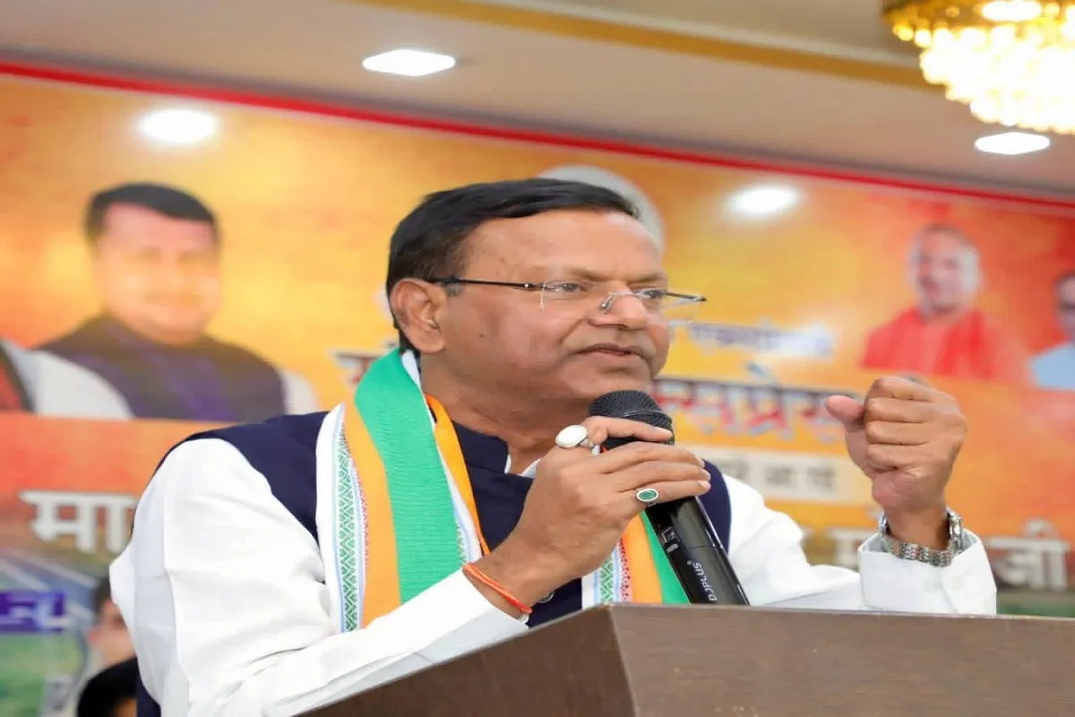 प्रदेश अध्यक्ष पंकज चौधरी और संगठन महामंत्री धर्मपाल सिंह ने संभाली कमान, बूथ सशक्तिकरण और सरकार की उपलब्धियों को जन-जन तक पहुंचाने पर मंथन (फोटो सोर्स : भाषा संवाद WhatsApp News Group)