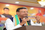 प्रदेश अध्यक्ष पंकज चौधरी और संगठन महामंत्री धर्मपाल सिंह ने संभाली कमान, बूथ सशक्तिकरण और सरकार की उपलब्धियों को जन-जन तक पहुंचाने पर मंथन (फोटो सोर्स : भाषा संवाद WhatsApp News Group)