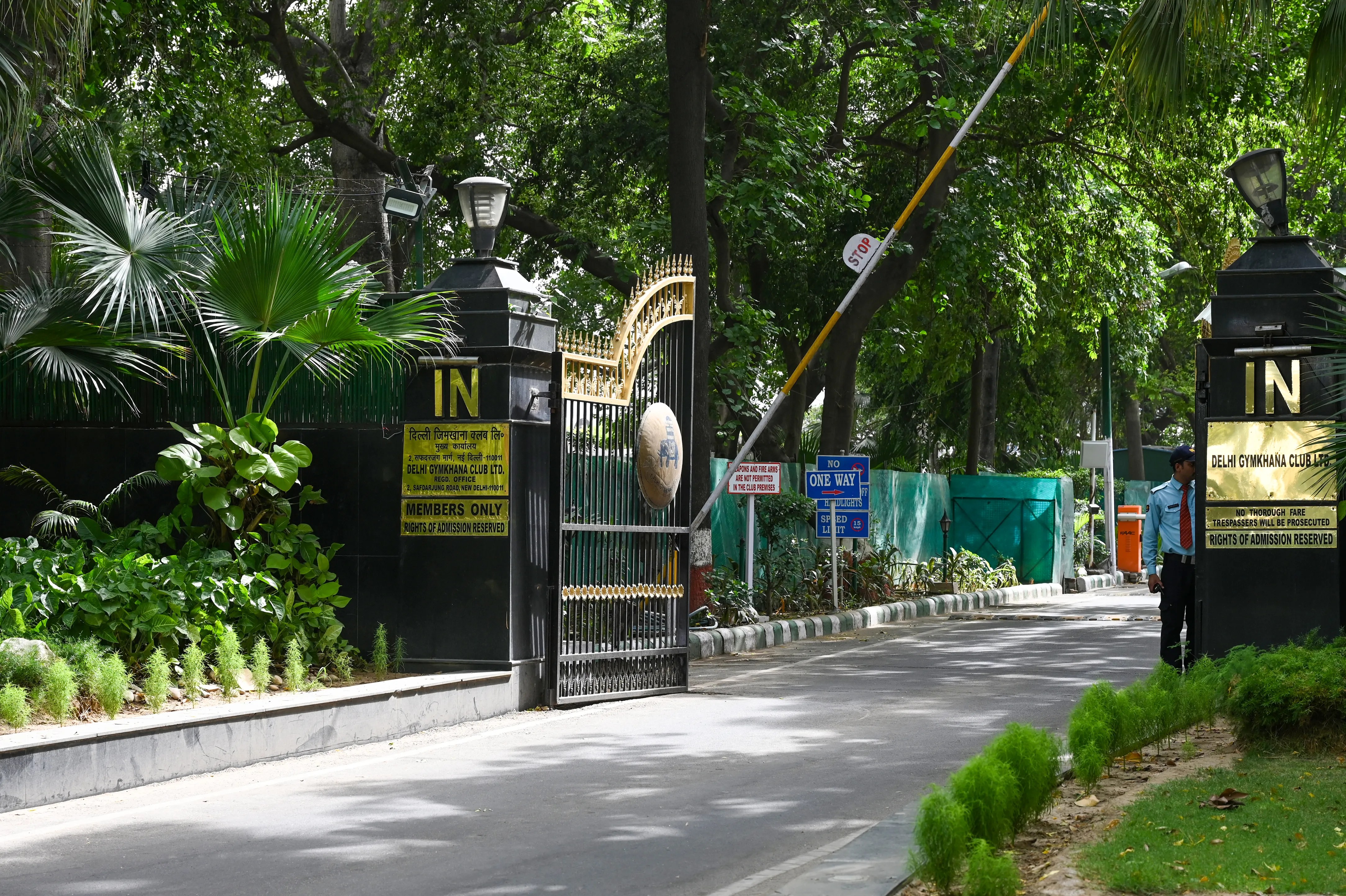 Delhi Gymkhana Club tree cutting