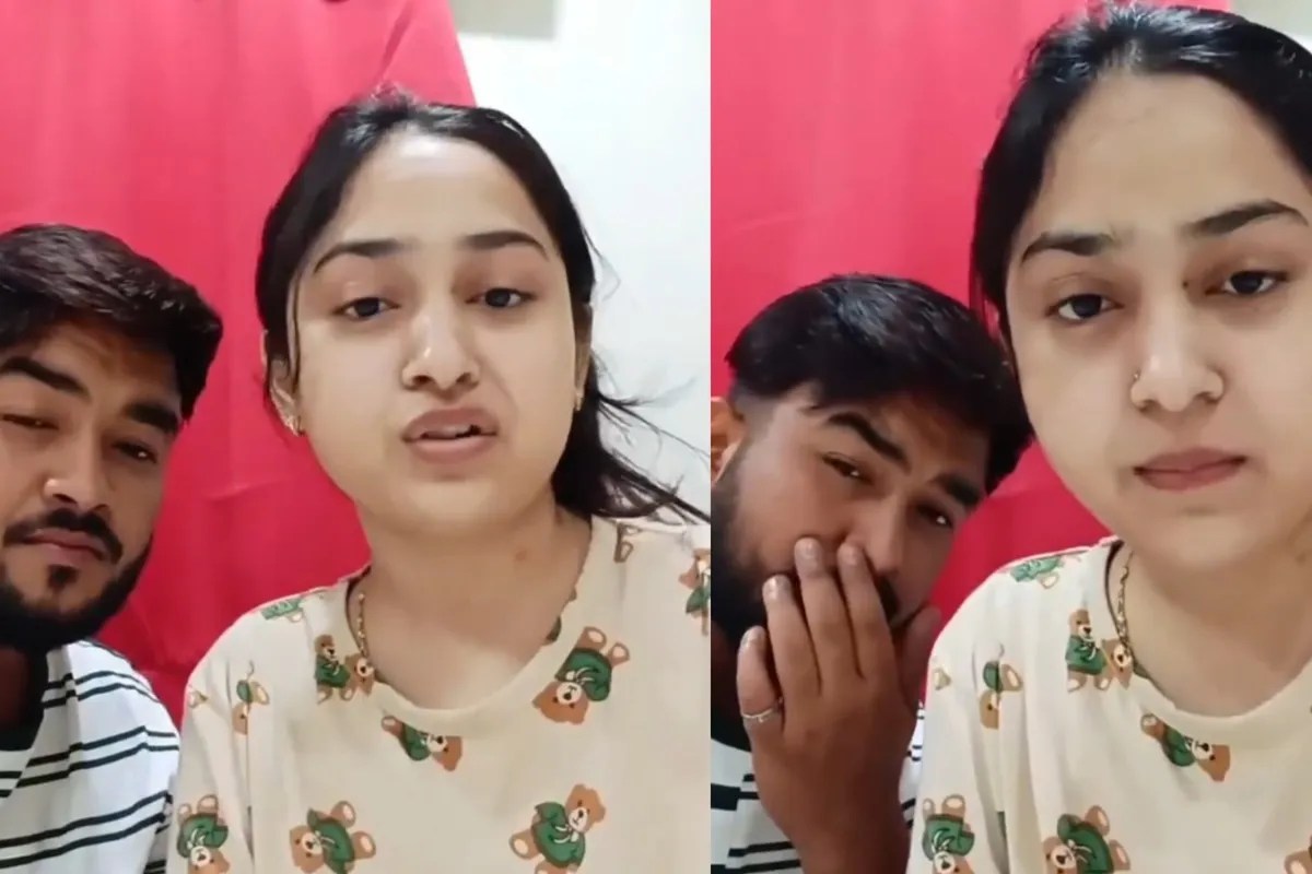 युवक और युवती, फोटो सोर्स- X वीडियो ग्रैब
