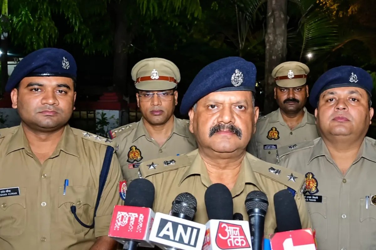 पुलिस अधीक्षक बहराइच फोटो सोर्स ANI
