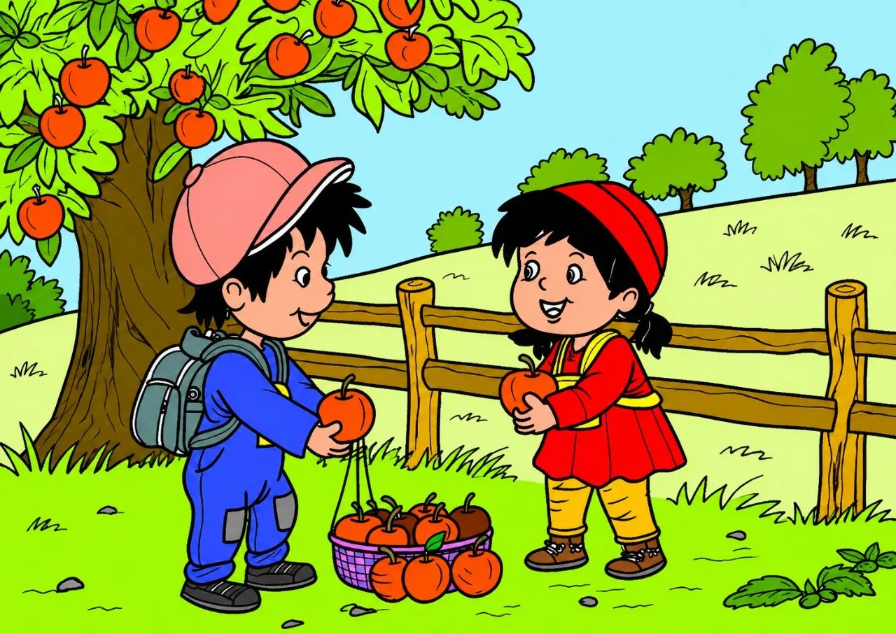 Apple Orchard Stories, Moral Stories for Kids,
