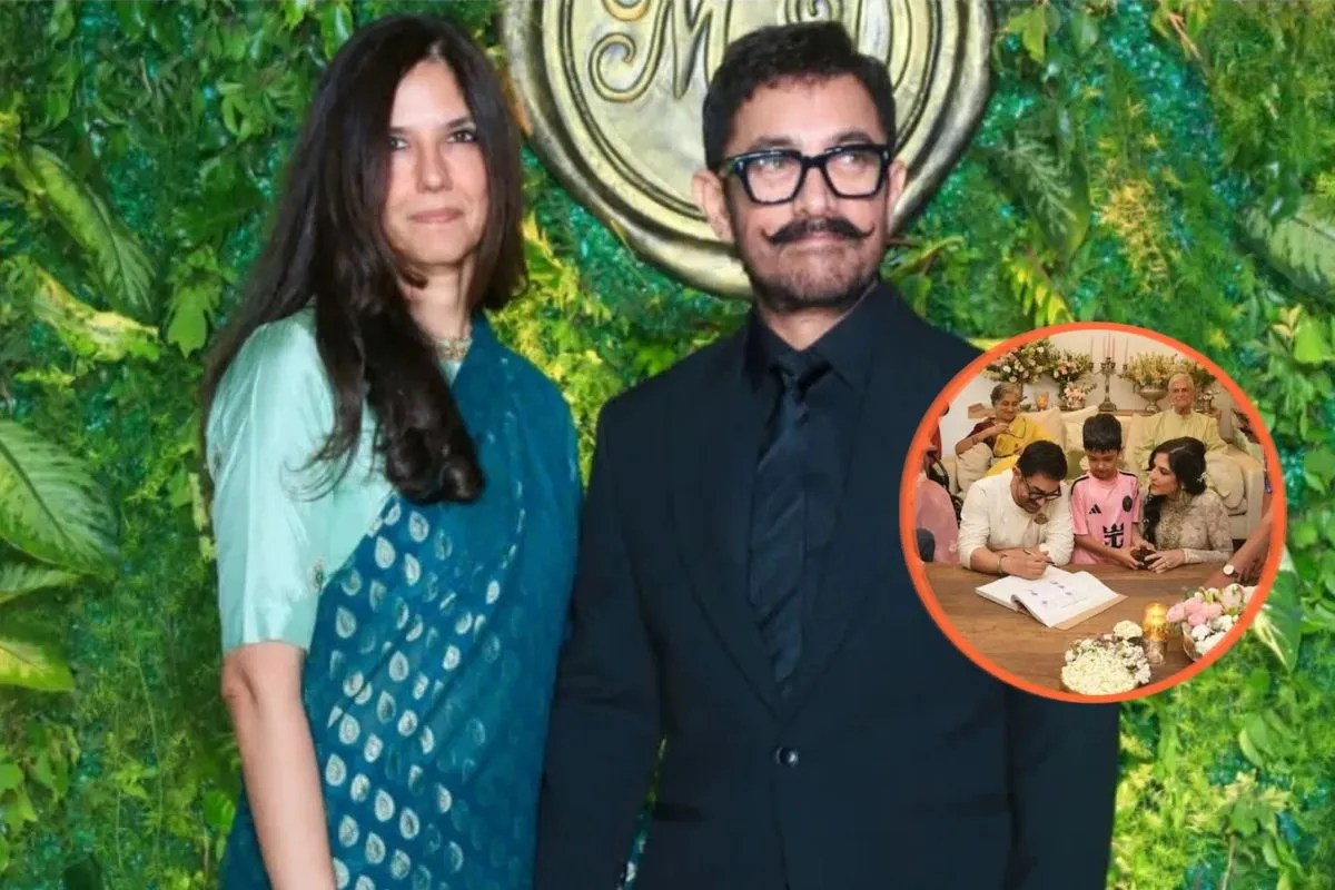 Aamir Khan-Gauri Spratt Wedding First Photo