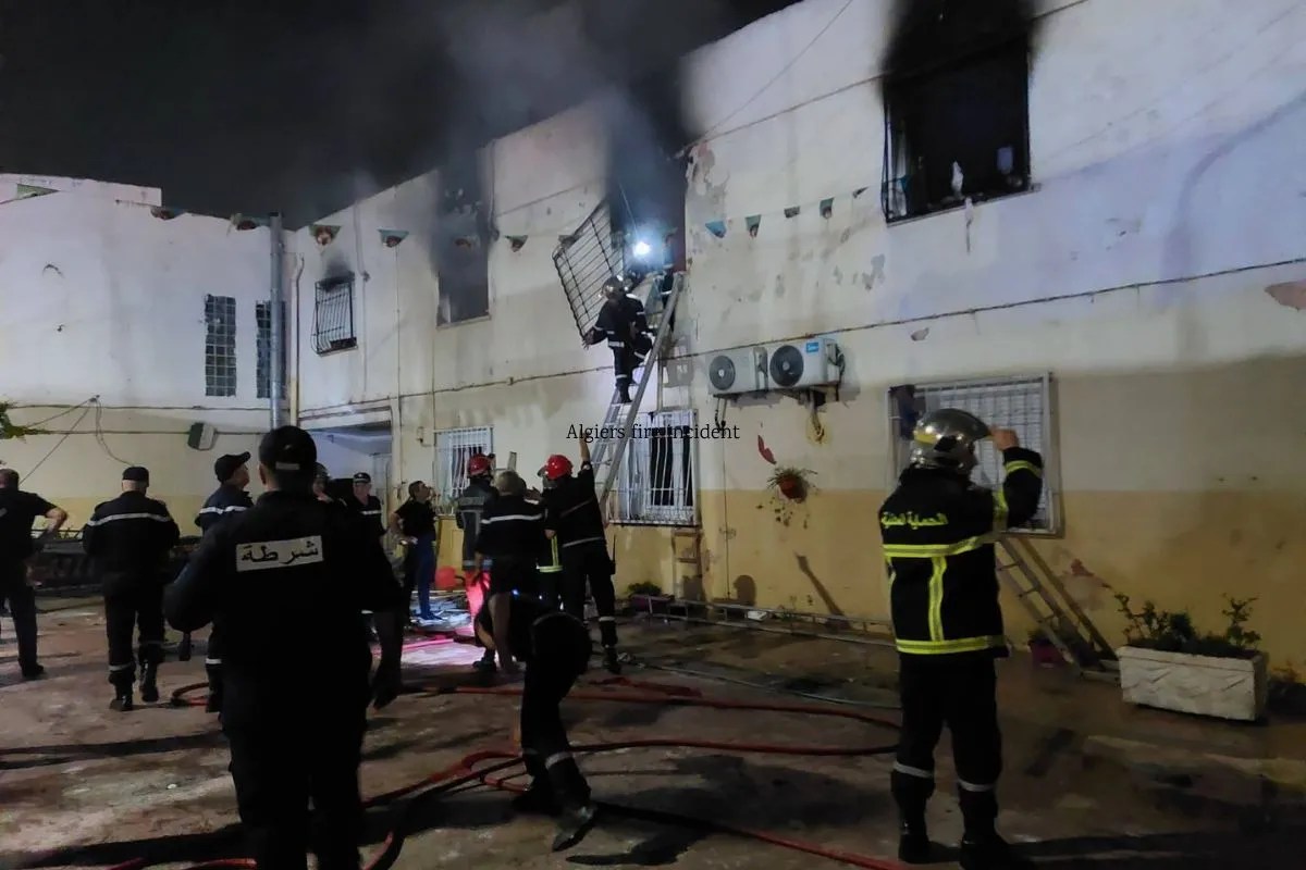 Algeria orphanage fire