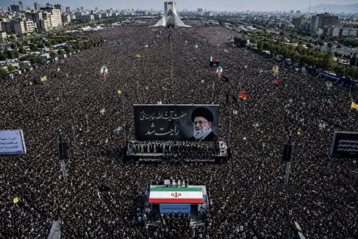 Iran funeral procession