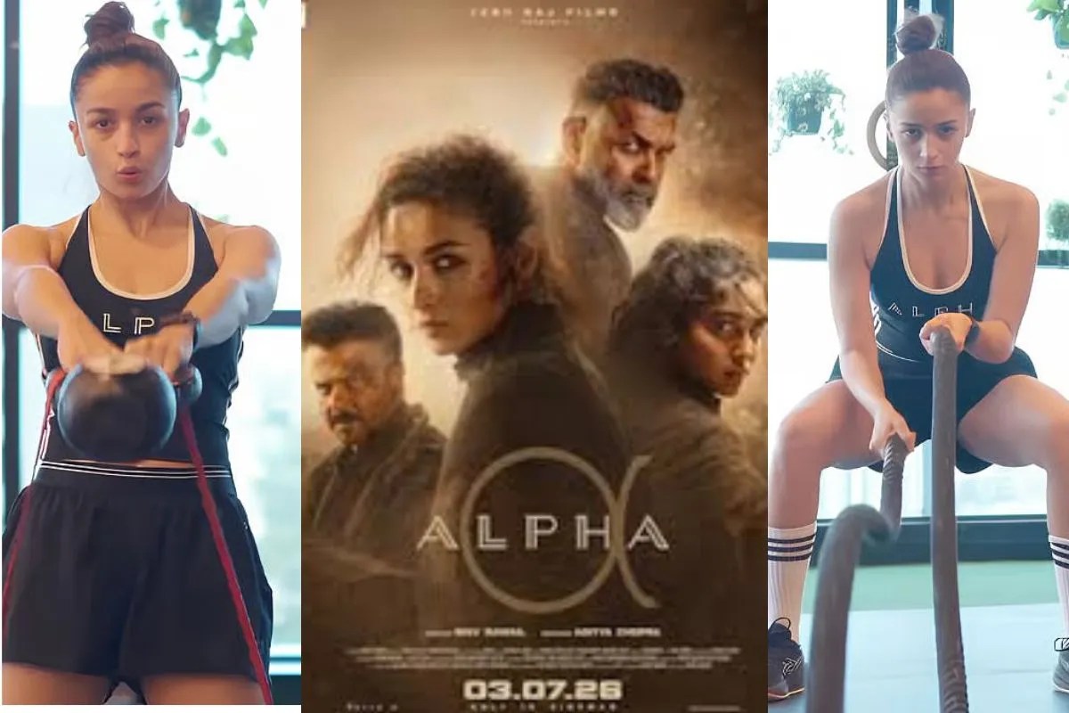 Alia Bhatt Alpha Workout Video