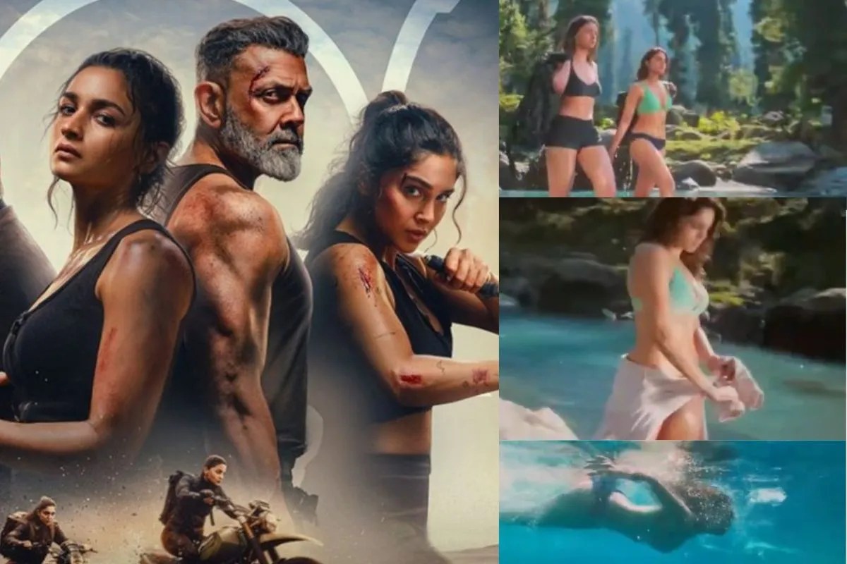 Alia Bhatt and Sharvari Bikini
