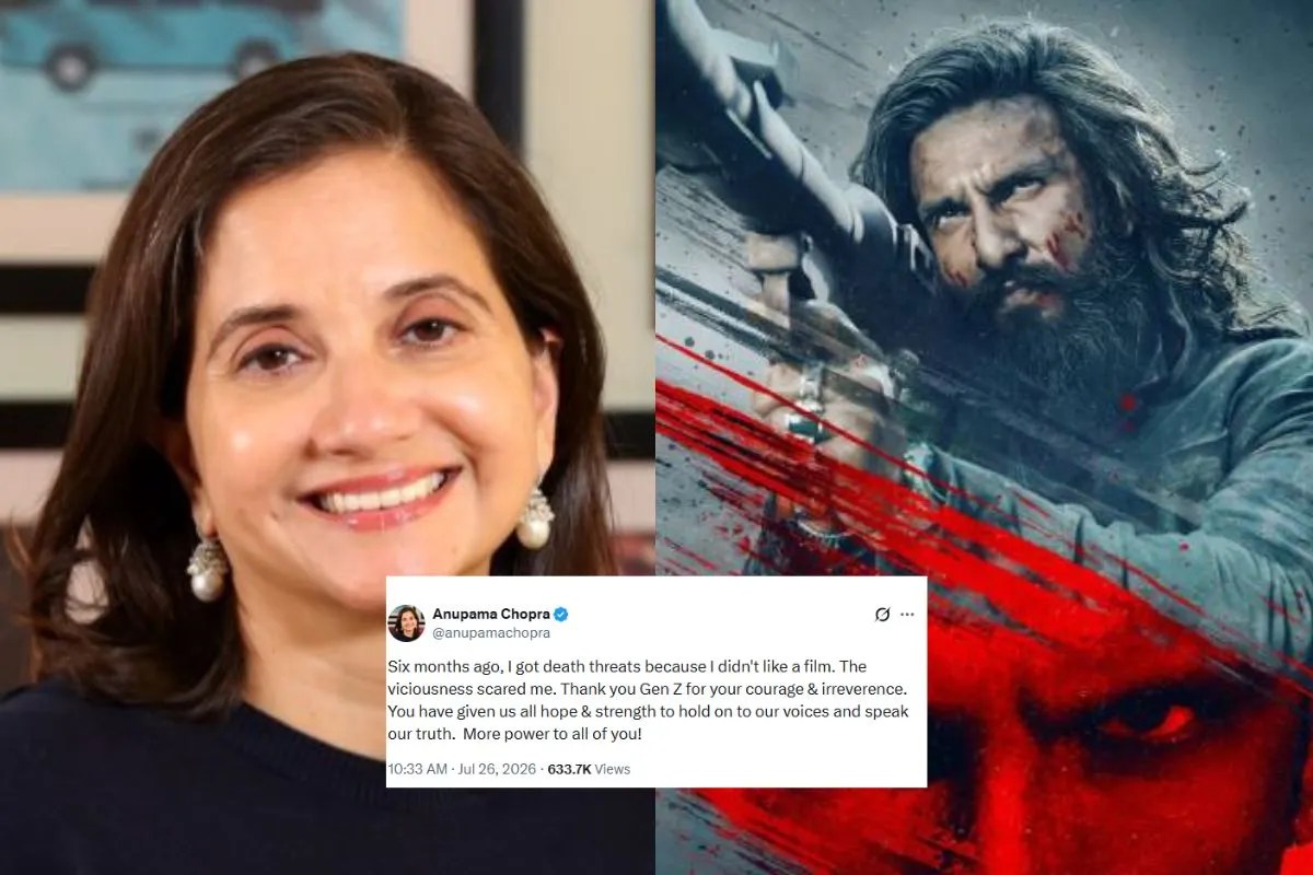 Anupama Chopra on Death Threats