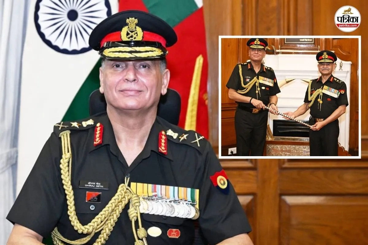 Army Chief General Dhiraj Seth Rajasthan Connection VIJAY Vision Details