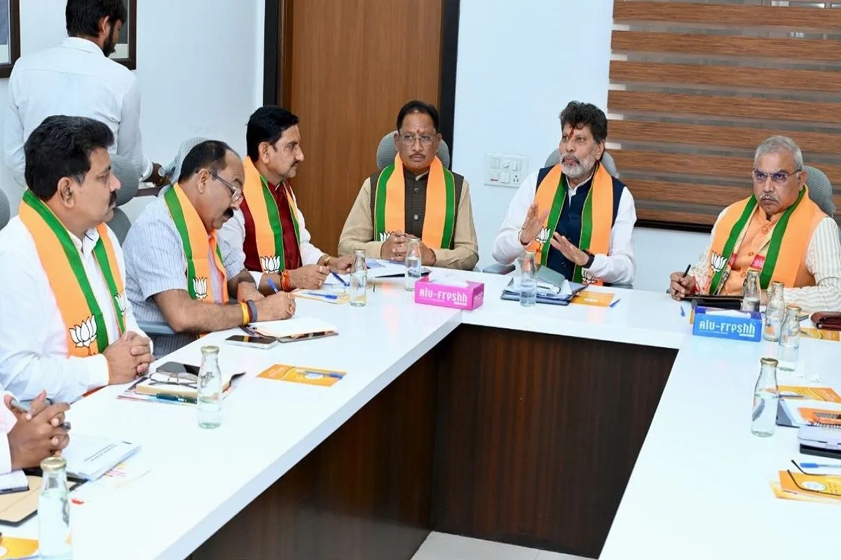 Raipur: बीजेपी कोर कमेटी का फोकस ढाई साल बाद होने वाले छत्तीसगढ़ विधानसभा चुनाव पर