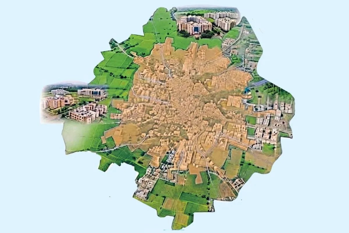 Bhopal new delimitation metropolitan region masterplan