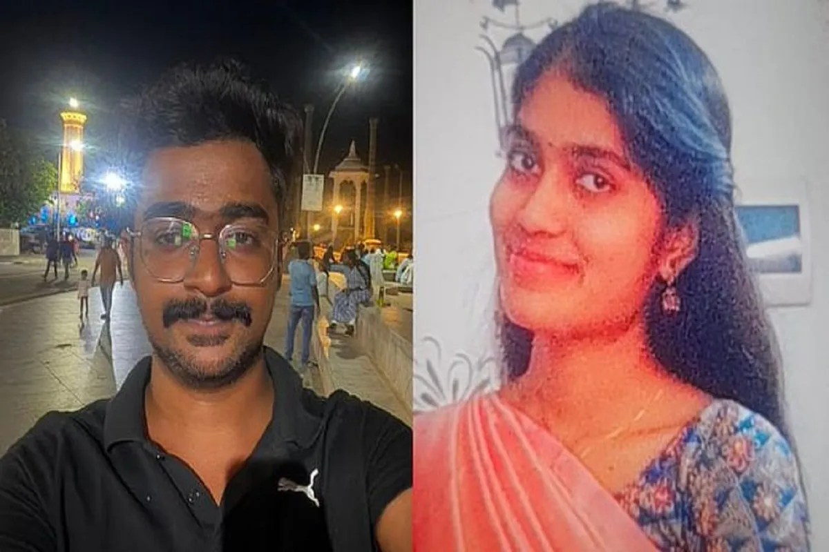 Shwetha and her boyfriend Kenneth