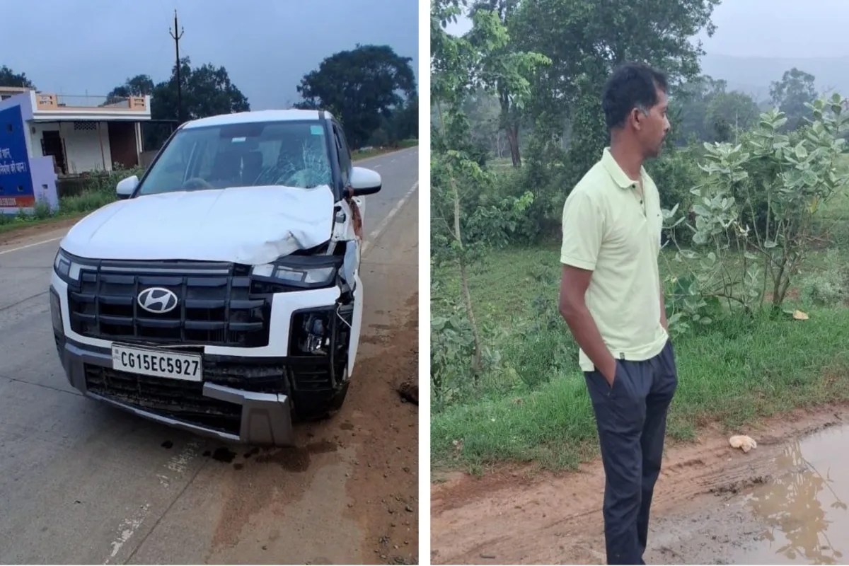 Road accident in Surguja