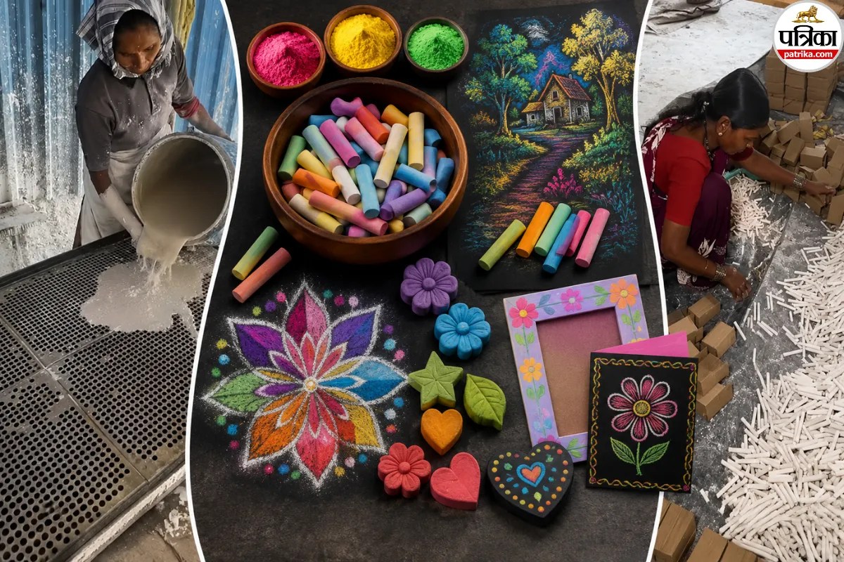 How Chalk Is Made, Chalk Manufacturing Process