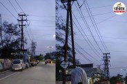 Power line safety distance