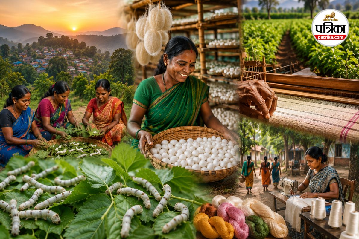 Narayanpur Silk Production