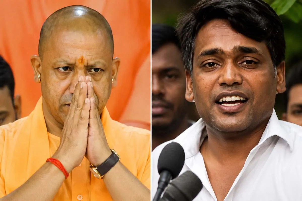 comment on cm yogi with mention of junaid bhai who distributed food at jantar mantar delhi