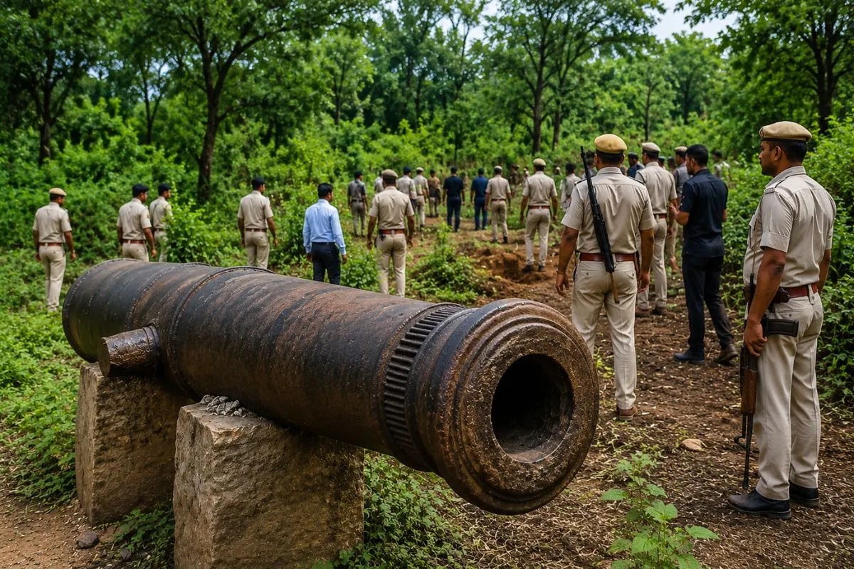 Karauli Cannon Search Operation
