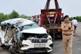 Unnao road accident, sleeper bus crash