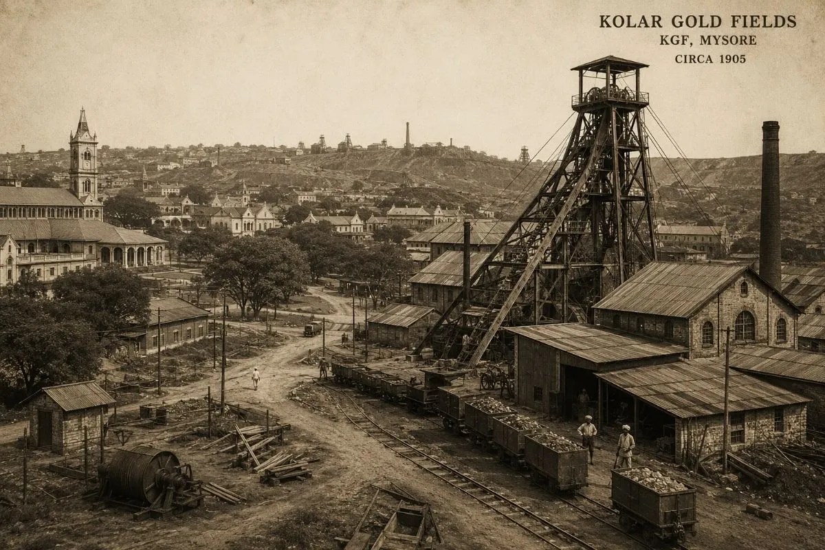 Kolar Gold Fields real story