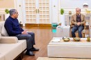 Pakistan PM Shehbaz Sharif and Pakistan Interior Minister Mohsin Naqvi