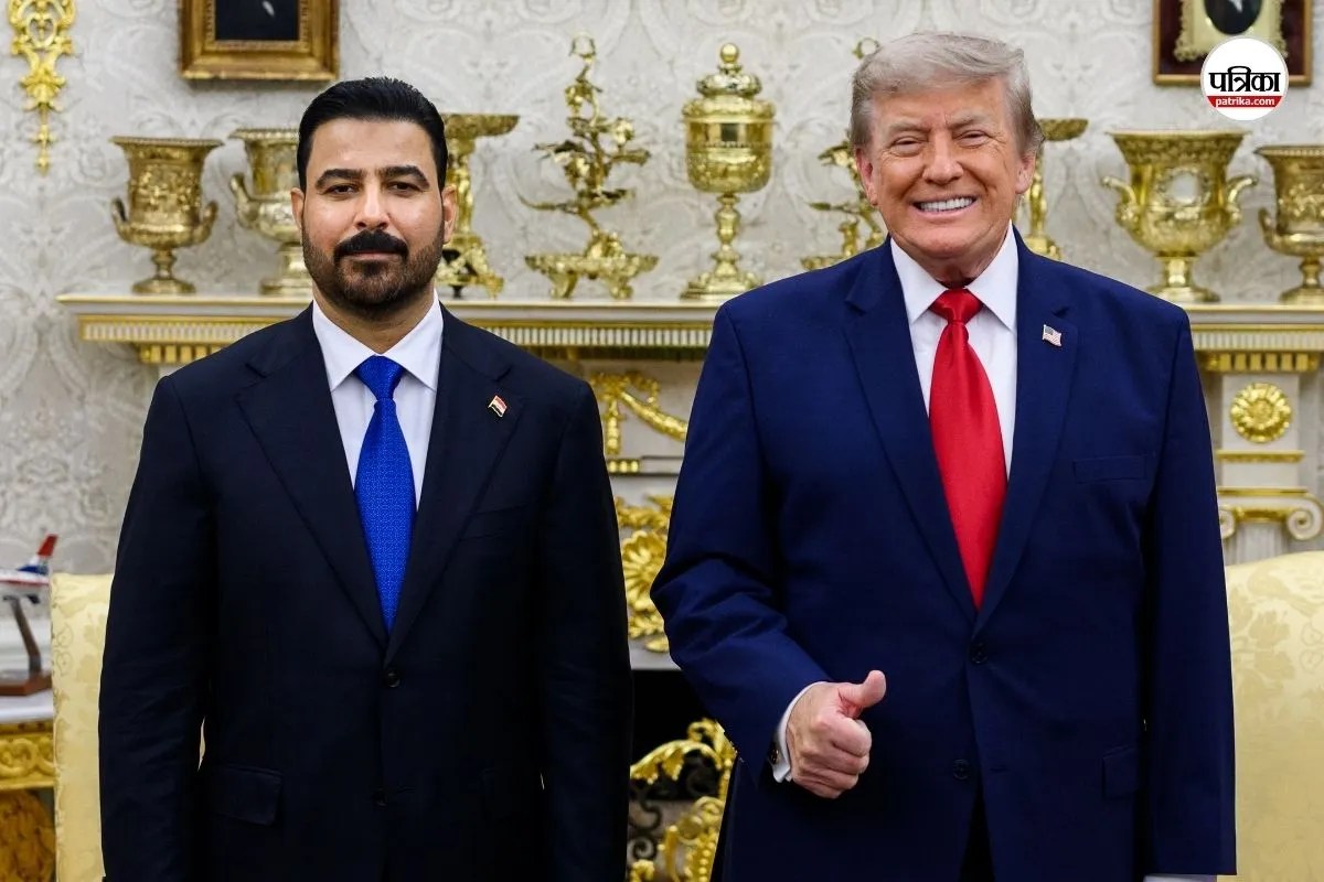 Iraqi Prime Minister Ali al-Zaidi, US President Donald Trump