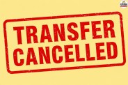 Deepak Kumar Kumawat Transfer Cancelled