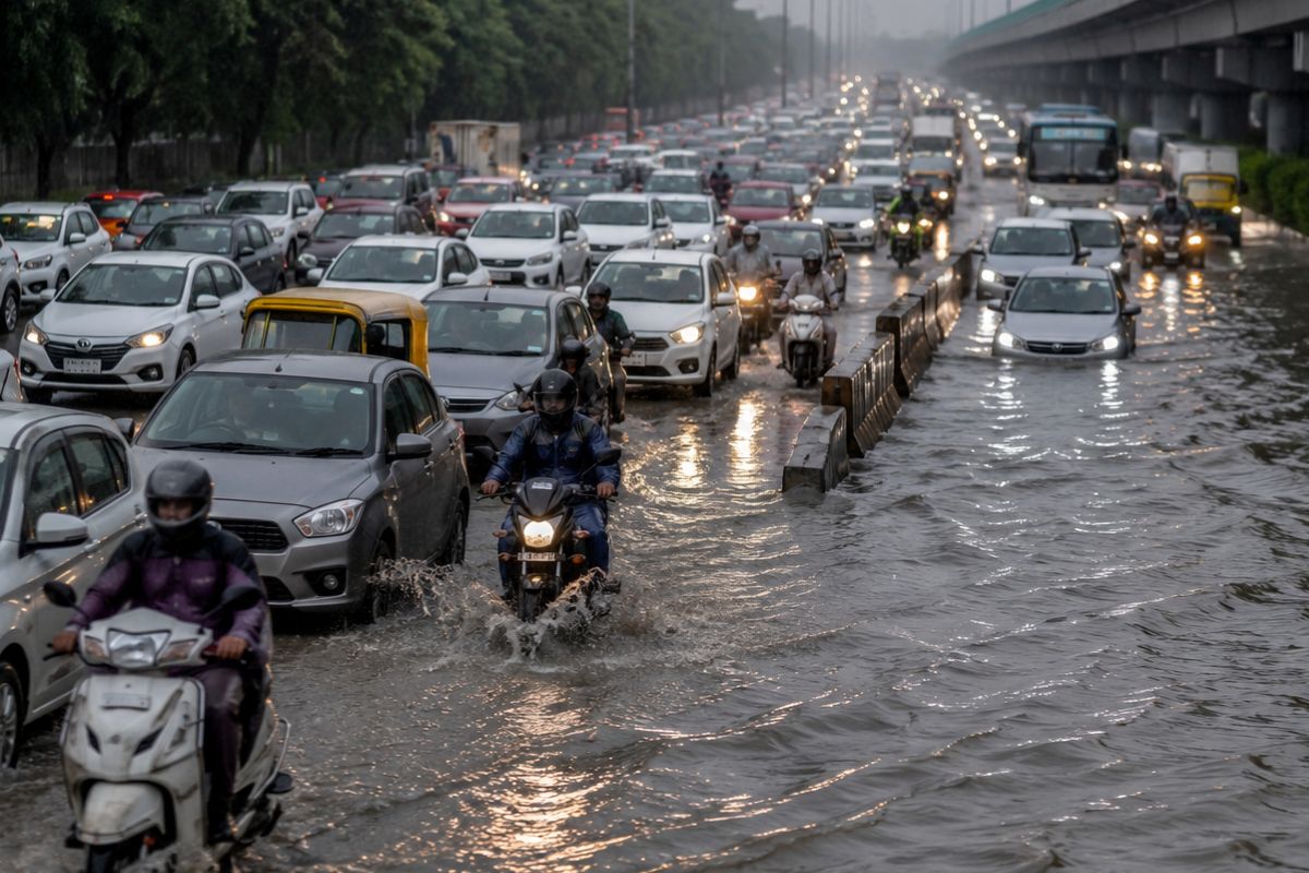 Delhi Rain