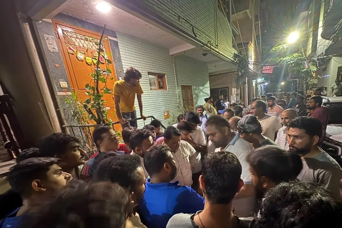 Delhi Society Attack