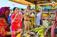 Deputy CM inspected shishu balika grah Diya Kumari ate corn cart in Kaylana Jodhpur