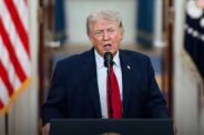 Donald Trump on China arms supply to Iran.