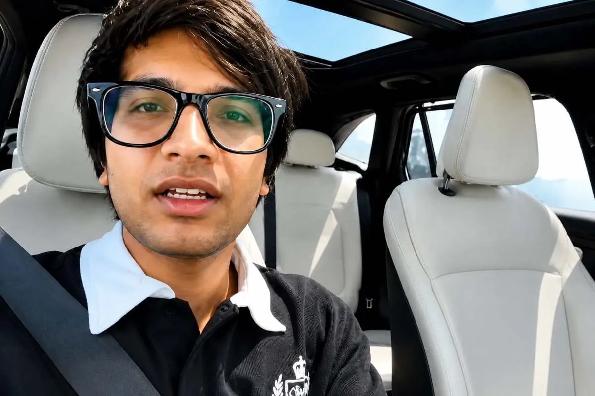 youtuber sourav joshi e20 petrol controversy mercedes mileage apology engine fault whole story