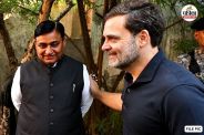 Rahul Gandhi with Govind Singh Dotasra - File PIC