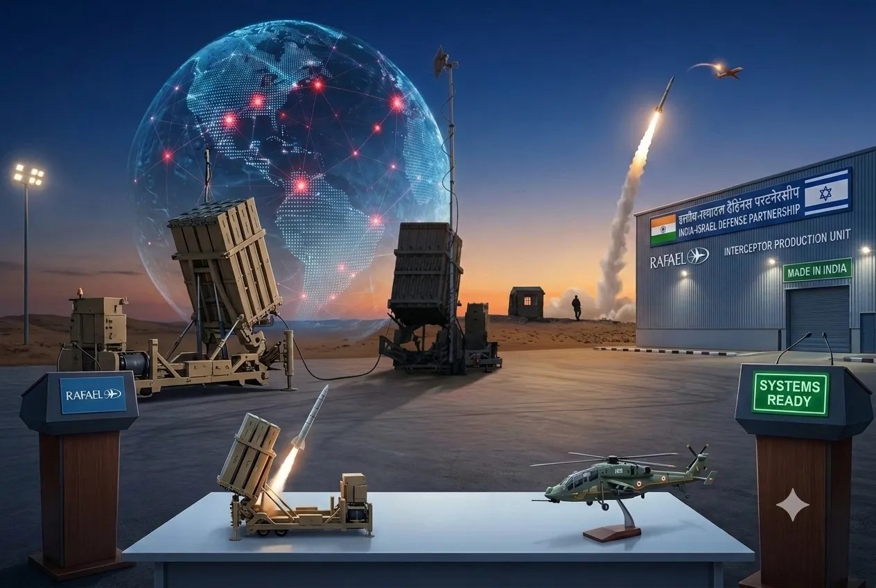 Rafael will make Iron Dome interceptor missiles in India