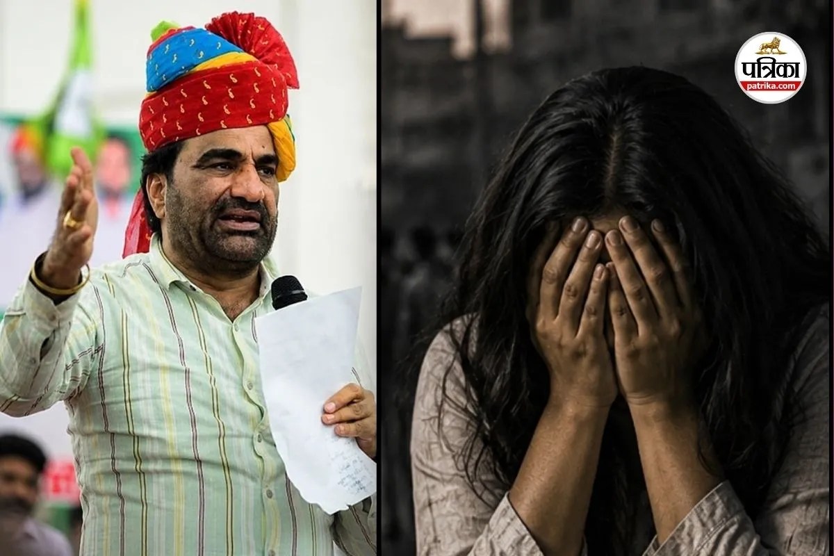 Hanuman Beniwal RLP MP Protests Sriganganagar Minor Girl Abuse Case