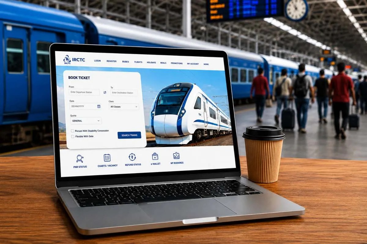 irctc new beta website launch faster ticket booking clean interface new features