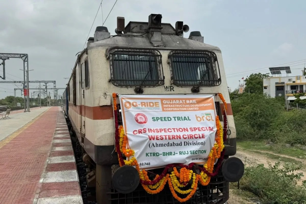 Gujarat Railway CRS Inspection