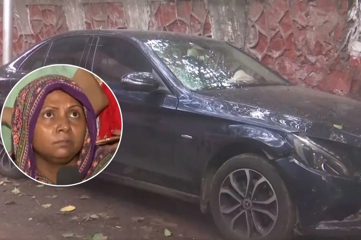 Jahangirpuri Mercedes Accident