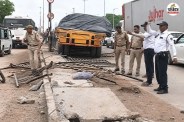 Jaipur Road Accident Out of Control Truck Hits Pedestrians at 200 Feet Bypass