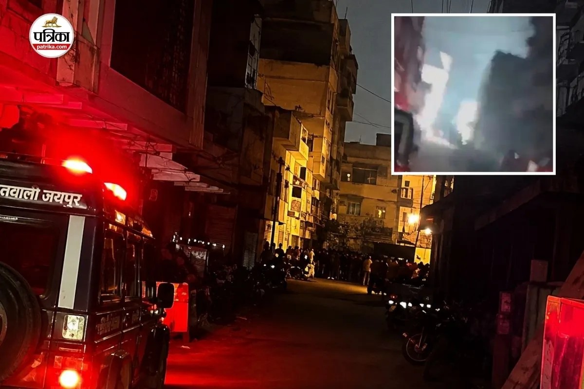 Jaipur Jalupura Power Transformer Fire Accident Control News
