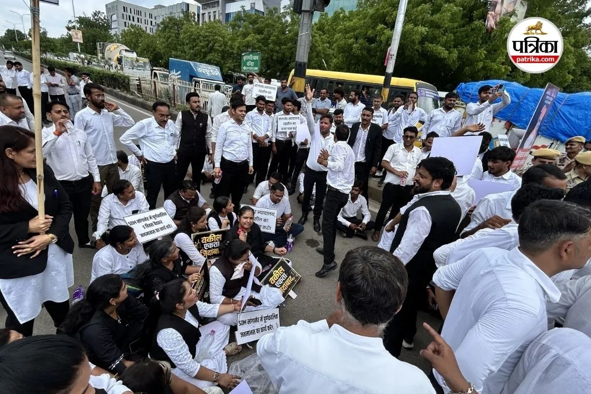 Jaipur Lawyers Strike Haldighati Road Blockade Sanganer Protests