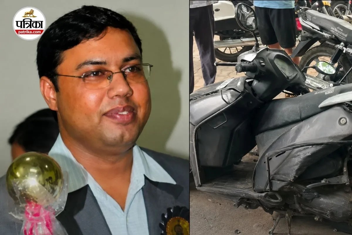 Jaipur Malviya Nagar Hit and Run Luxury Car Scooty Rider Accident
