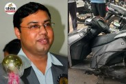 Jaipur Malviya Nagar Hit and Run Luxury Car Scooty Rider Accident