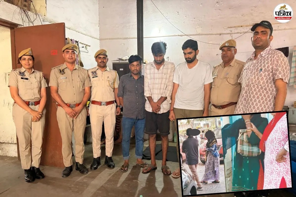 Jaipur Police Action On Illegal Work