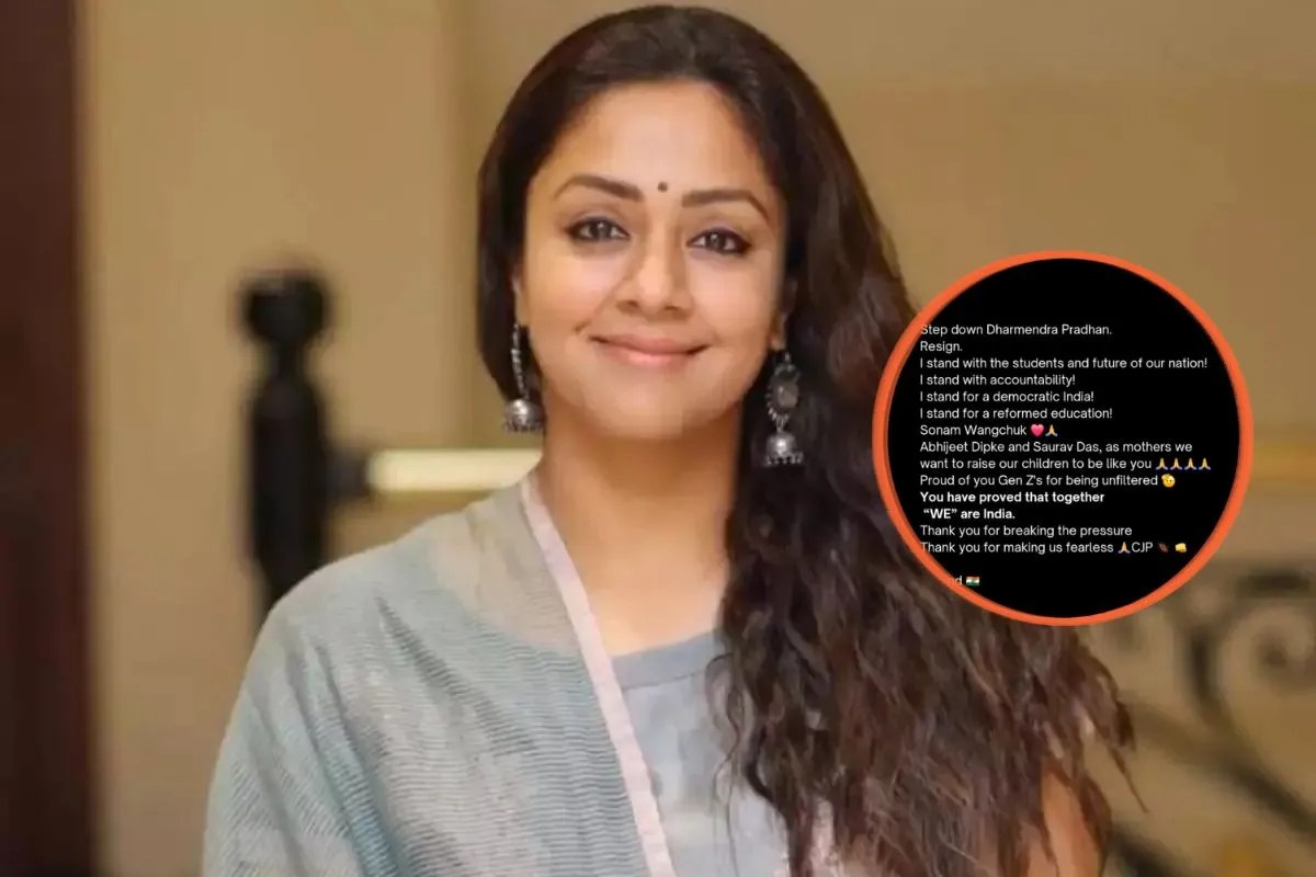 Jyotika supports CJP Protest