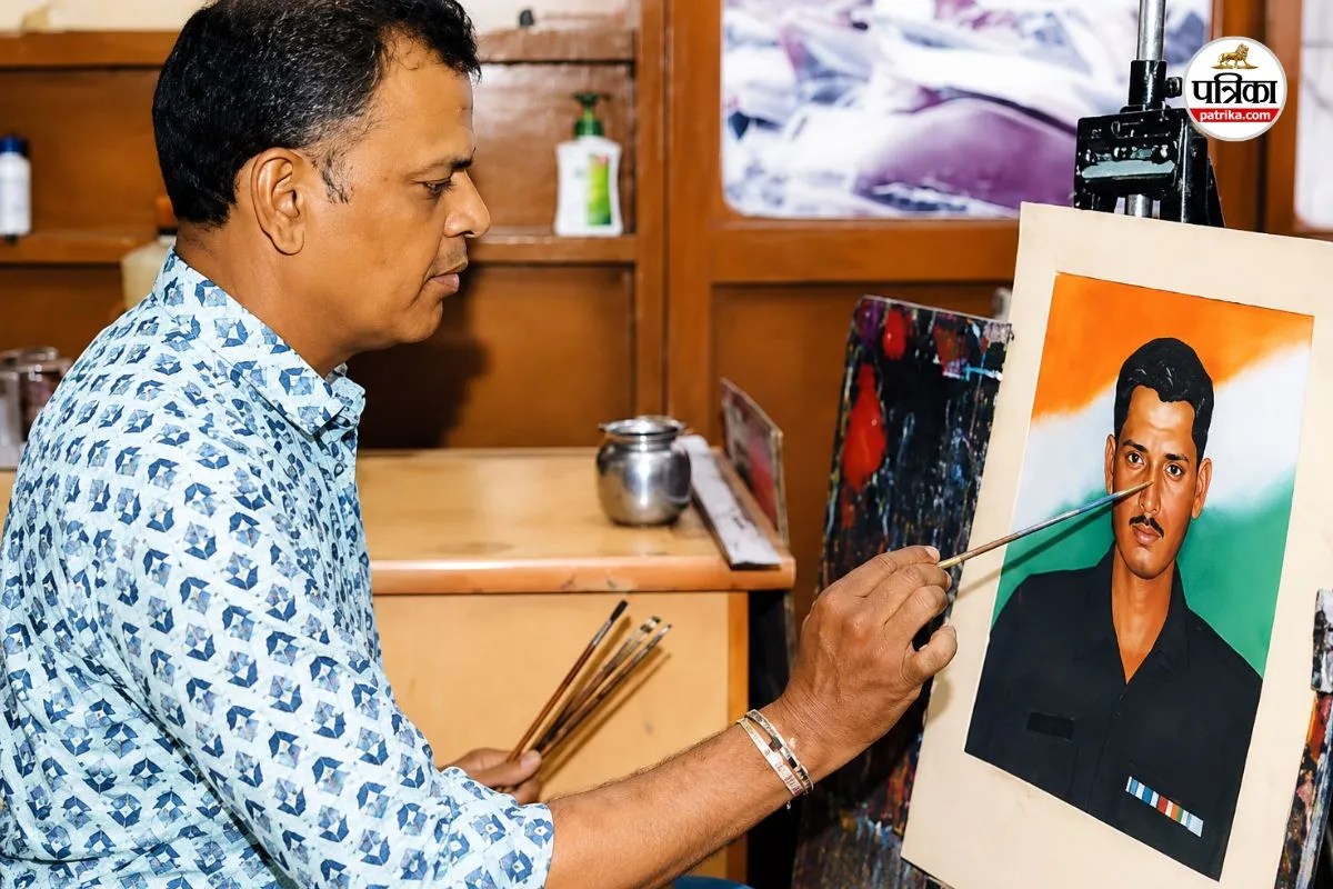 Kargil War Hero Portrait