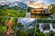 Munnar Alleppey Thekkady Wayanad Athirappilly, Kerala Tourist Places